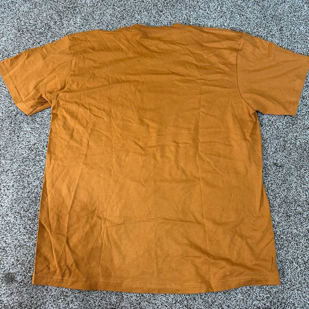 SUPREME Men's Black Cat Tee Size M In Burnt Orange - Picture 4 of 8